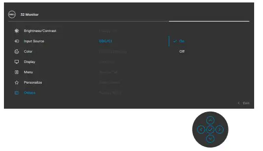 DELL P3222QE 32 Inch 4K USB-C Hub Monitor User Guide - Dell Display Manager uses