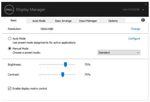 DELL P3222QE 32 Inch 4K USB-C Hub Monitor User Guide - When multiple Dell monitors are connected