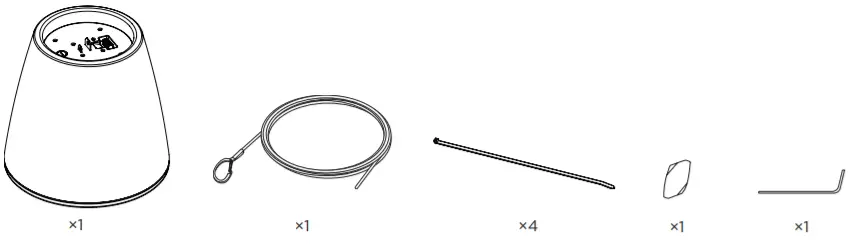 BOSE DM10P-SUB DesignMax Pendant Loudspeaker -FIGURE