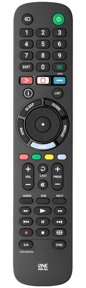 SONY URC-4912 TV Replacement Remote
