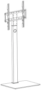 hama 00118096 Full Motion TV Stand