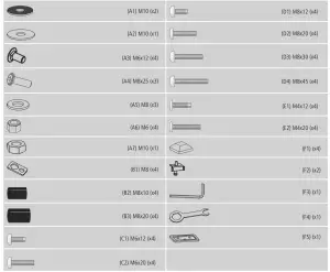 hama 00118096 Full Motion TV Stand - figure 2