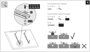 hama 00118096 Full Motion TV Stand - figure 5