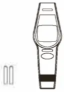 ALPHAMED Infrared Forehead Thermometer UFR106 - maintain 3