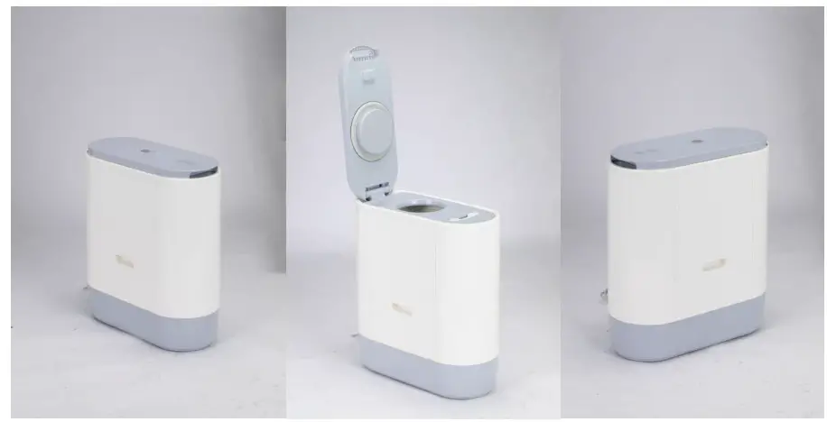 SUNEFUN 2kg kitchen composter with biologica