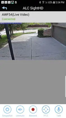 ALC AWF54 Outdoor Pan and Tilt Wi-Fi Camera fig13