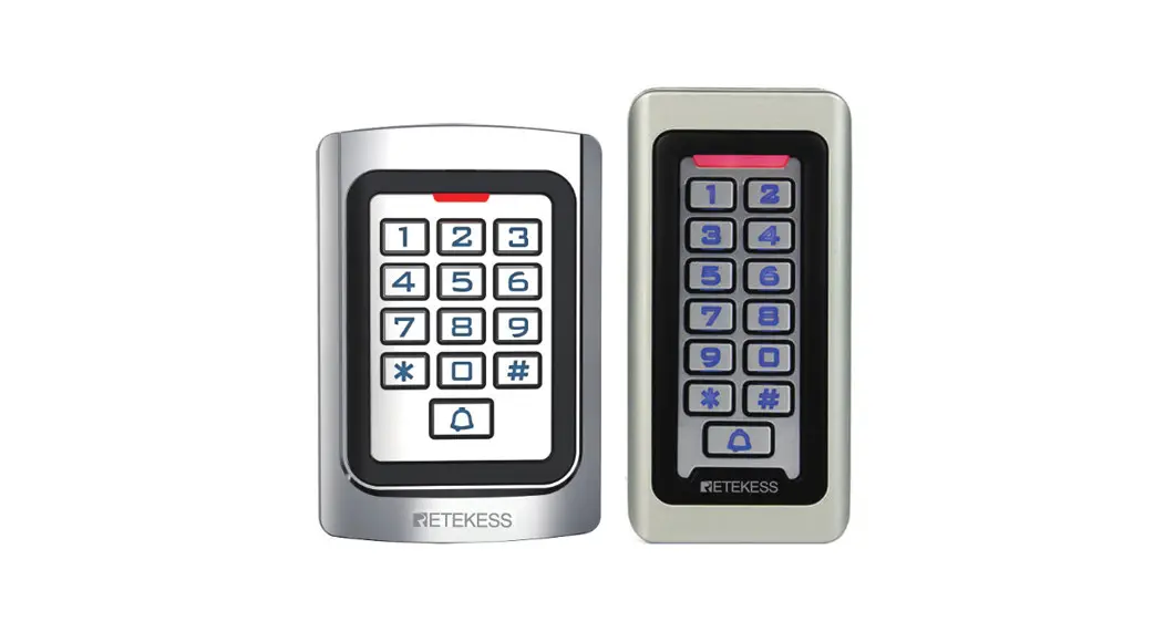 Retekess T-ac04 Metal Standalone Keypad Access Control User Manual
