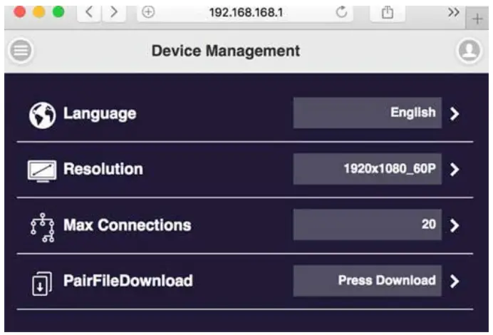 PX WTR 6000 HD Wireless Presentation System - device