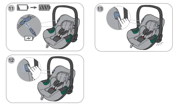 britax 2035-113290 Romer Infant Car Seat Baby-Safe iSENSE-5