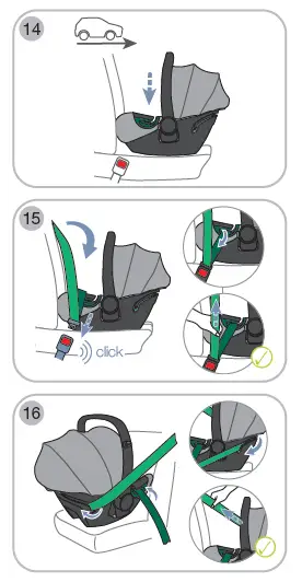 britax 2035-113290 Romer Infant Car Seat Baby-Safe iSENSE-6