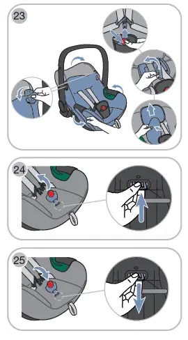 britax 2035-113290 Romer Infant Car Seat Baby-Safe iSENSE-9