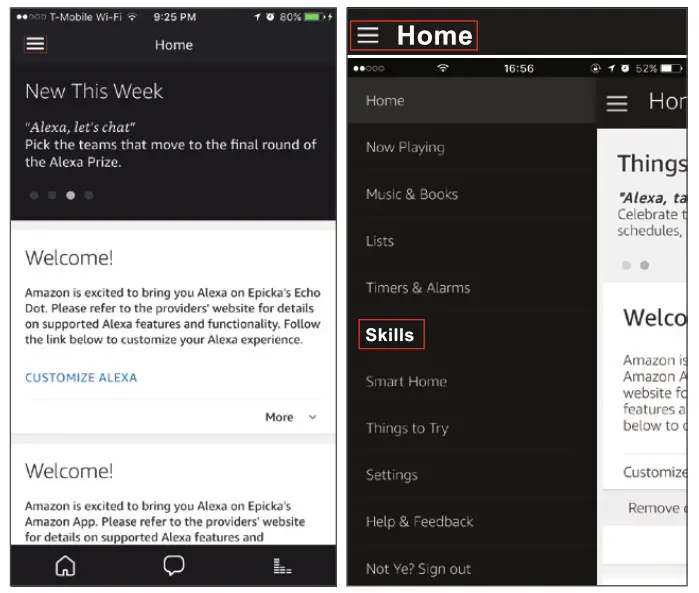 Crabtree 16 A Smart Socket - the menu