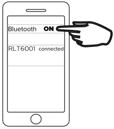 REALTREE OD HKT001 Lantern with Wireless Speaker - Bluetooth settings