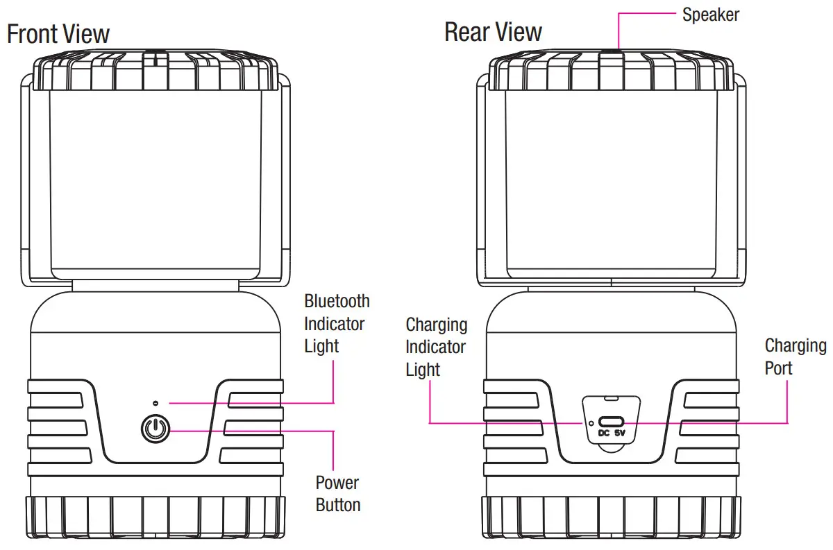 REALTREE OD HKT001 Lantern with Wireless Speaker - Quick Look