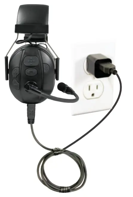 PLANETHAEDSET BTH 800 OHB PHS 700 800 900 Bluetooth Dual Muff Headset - Charging Cautions