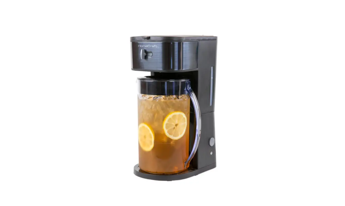 Homecraft Hcit3bs 3-quart Black Stainless Steel Cafe Ice Iced Coffee And Tea Brewing System Instruction Manual