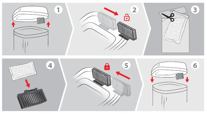 iTouchless DZT13P 13 Gallon Stainless Steel Sensor Trash Can fig 4