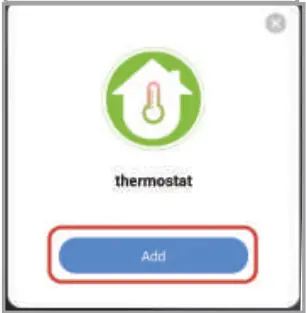 Connect the thermostat
