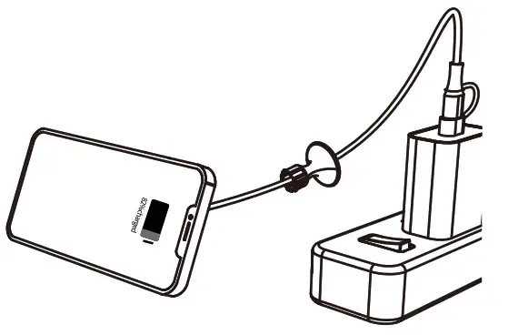 Shenzhen Shi Aiker Electronic Technology AP05 Magnetic Wireless Charger Stand- Bracket Using Instructions
