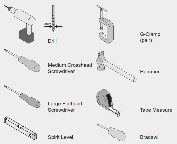 Tools Required 1