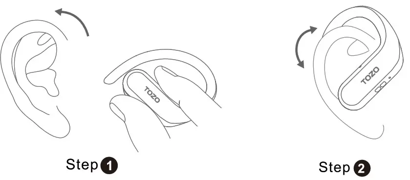 TOZO T5 TWS Bluetooth Earbuds- Step