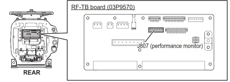 FURUNO 9ZWRTR129 Transceiver unit for the radar sensor- TR-DOWN 4