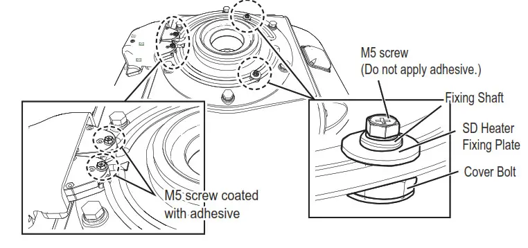 FURUNO 9ZWRTR129 Transceiver unit for the radar sensor- cable entrance 3