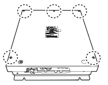 FURUNO 9ZWRTR129 Transceiver unit for the radar sensor- top cover