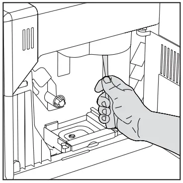 GAGGIA RI8700 Magenta Plus - Cleaning the brew