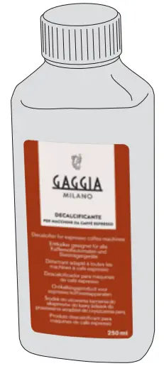 GAGGIA RI8700 Magenta Plus -Descaling procedure