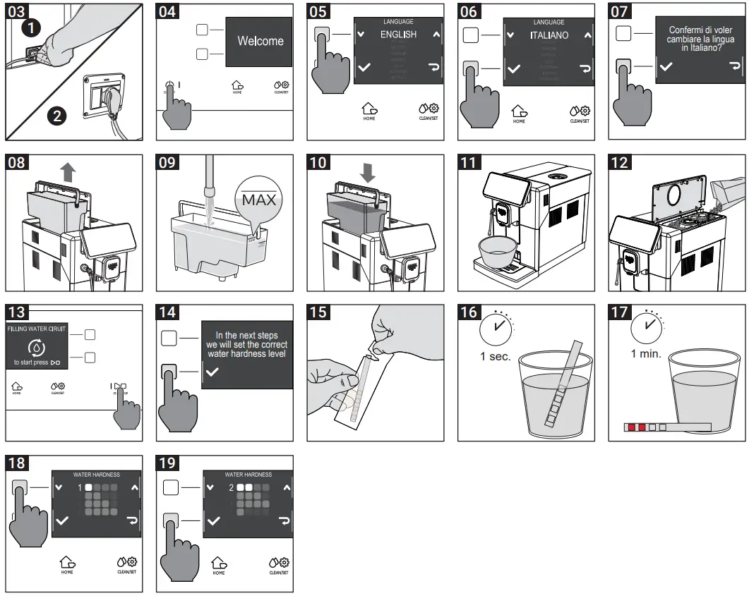 GAGGIA RI8700 Magenta Plus - First installation