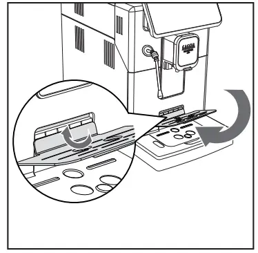 GAGGIA RI8700 Magenta Plus - Lift the espresso