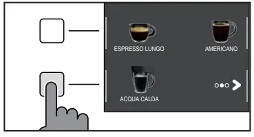 GAGGIA RI8700 Magenta Plus - button and using