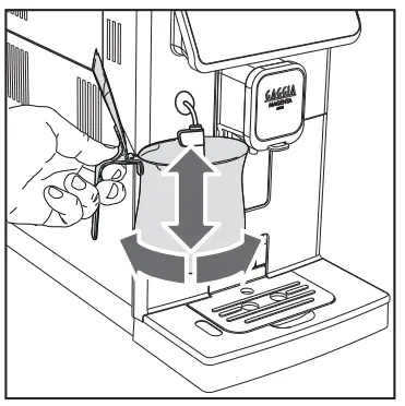 GAGGIA RI8700 Magenta Plus - gently swirling