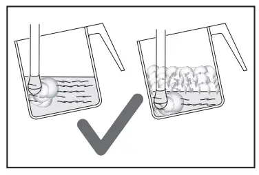 GAGGIA RI8700 Magenta Plus - milk correctly