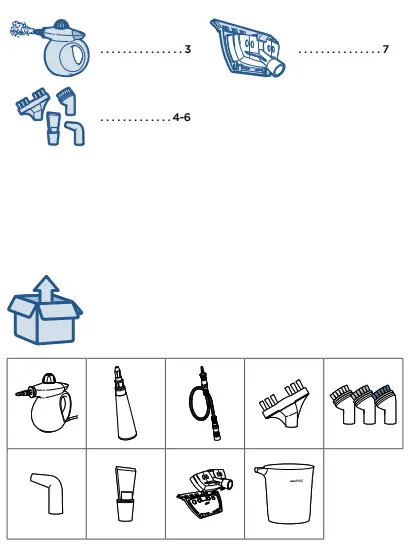 BISSELL 2635 Series Steam Shot fig2