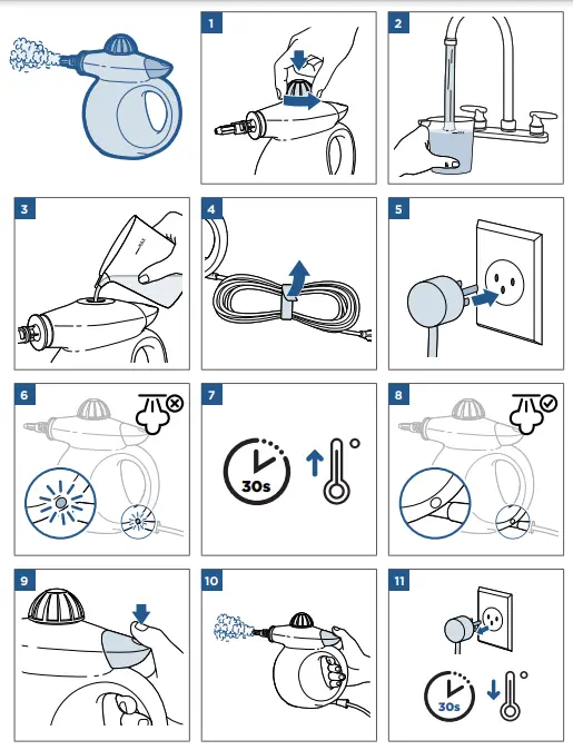 BISSELL 2635 Series Steam Shot fig3