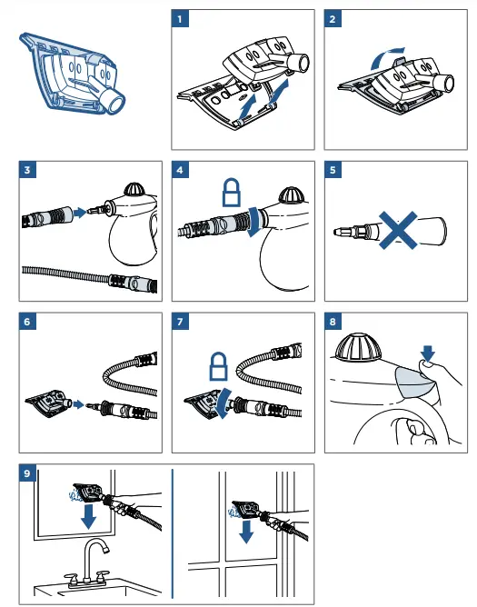 BISSELL 2635 Series Steam Shot fig7