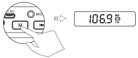 WinBridge H5 Portable PA System - How to Play FM