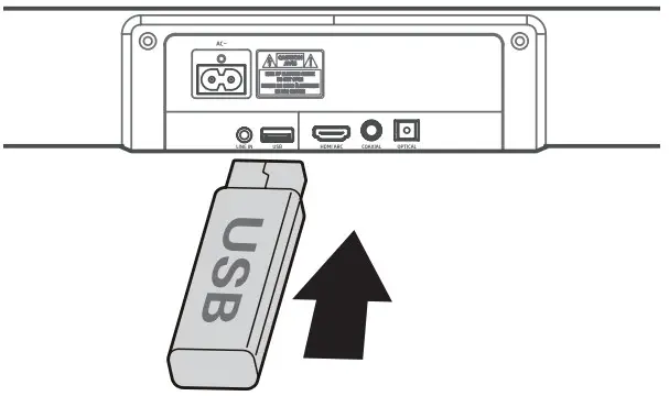 Hisense HS218 2 1 Channel Soudbar with Wireless Subwoofer - device