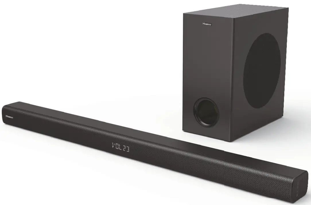 Hisense HS218 2 1 Channel Soudbar with Wireless Subwoofer