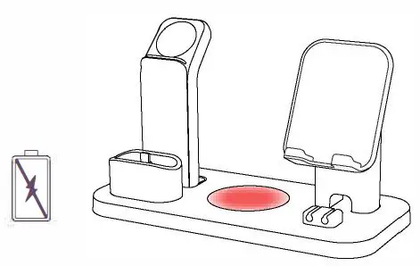 CE48B Multifunctional 4-In-1 Charging Stand fig 7