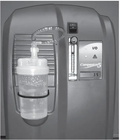 CAIRE Companion 5 Eco Oxygen Concentrator Bundle -Fig 14