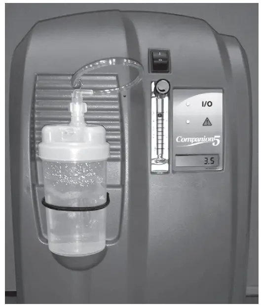 CAIRE Companion 5 Eco Oxygen Concentrator Bundle -Fig 4