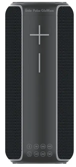 UOLOPG03045 Pulse GloWave Bluetooth and FM Speaker