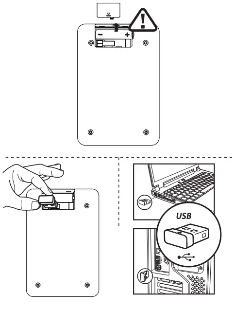 ist computers IK6610 Wireless Numeric Keypad-fig1