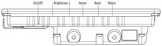 JLT6012A Rugged Vehicle Mount Computer - Buttons