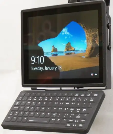 JLT6012A Rugged Vehicle Mount Computer - Keyboard mount 2