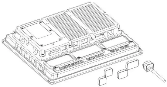 JLT6012A Rugged Vehicle Mount Computer - Mounting