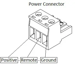 JLT6012A Rugged Vehicle Mount Computer - Power cable
